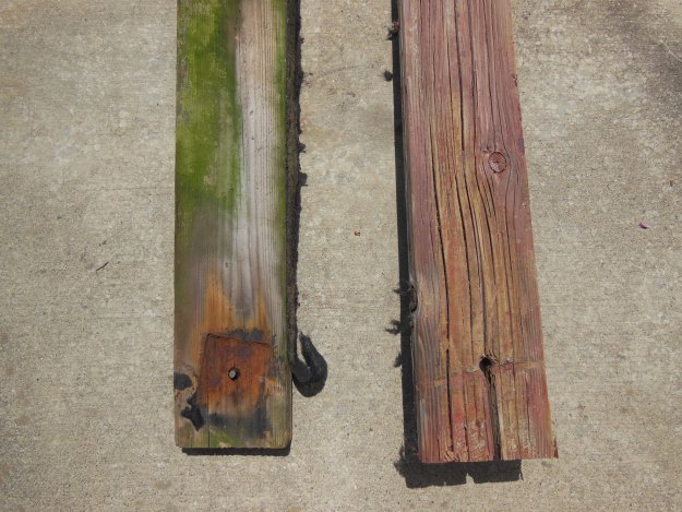 BEFORE - top of one bunk, bottom of the other