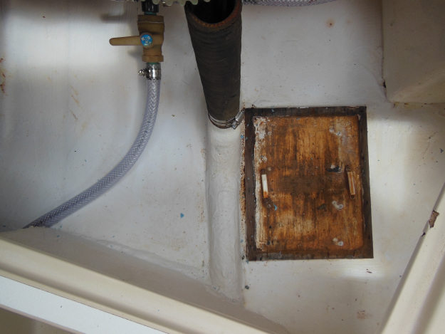 BEFORE - rotted and rusty