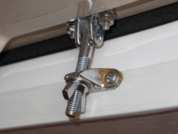 BEFORE - difficult to tighten and hard on the head