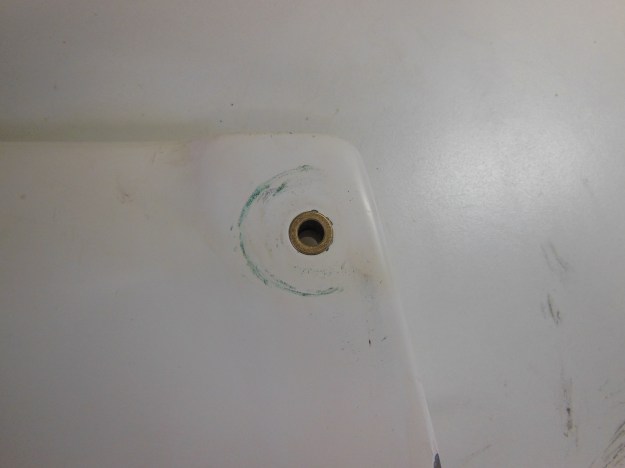 AFTER - New bushings pressed into place