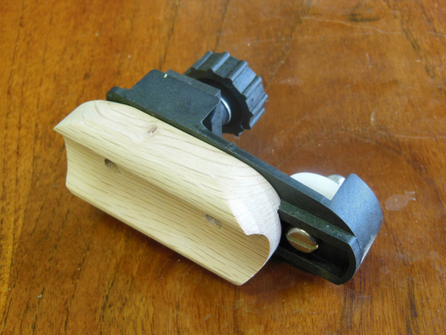 Adapter fitted to the Tiller Tamer