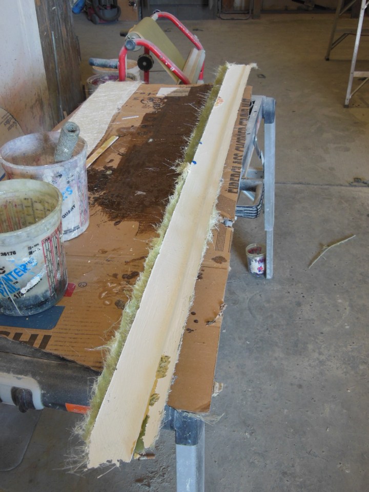 Mold taken from the faired area