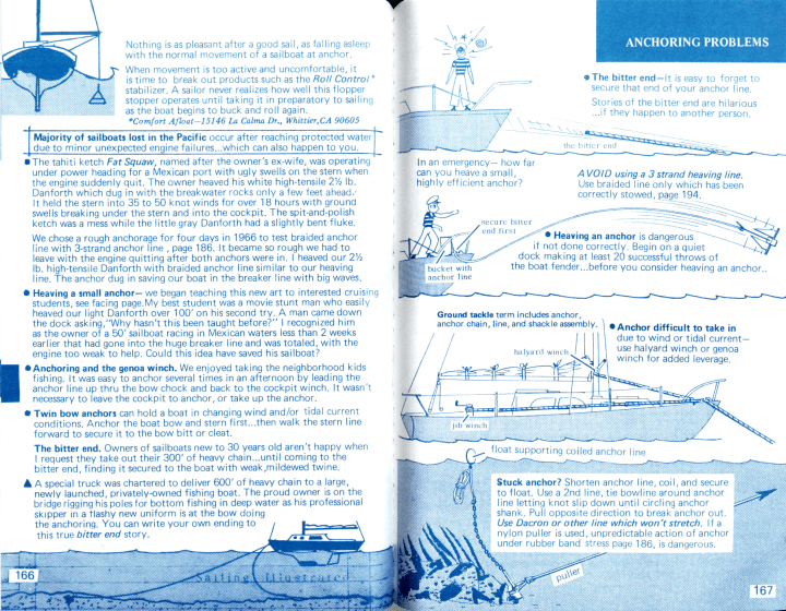 Illustrated anchoring tips