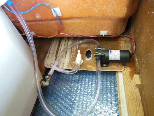 Pump wiring and plumbing