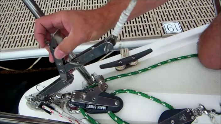 Forestay Quick Release