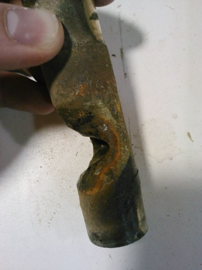 Don't wait until your pivot pin looks like this to replace it.